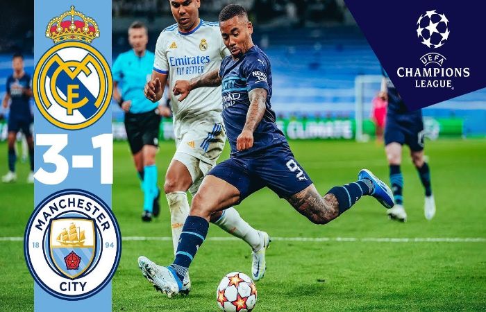 Kết quả thành tịch của lịch sử đối đầu MC vs Real Madrid khá cân bằng